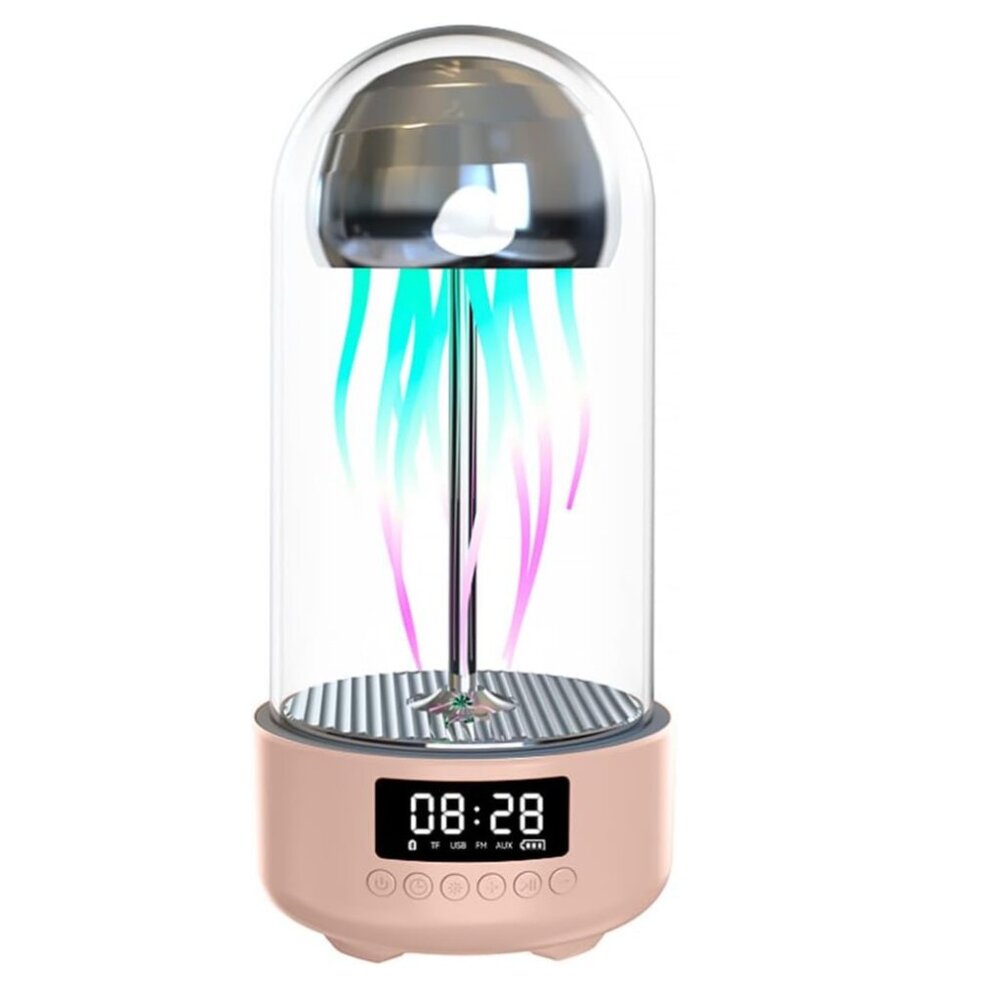 Mechanical Motion Jellyfish Lamp Bluetooth Speaker Mood Night Light